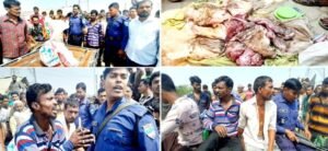 দুই যুবক আটক মোংলায় ১২ কেজি হরিণের মাংস জব্দ