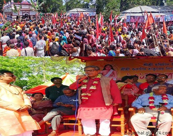 শেষ হলো বাগেরহাটের লক্ষ্মীখালীতে ৩ দিনের মতুয়া মেলা