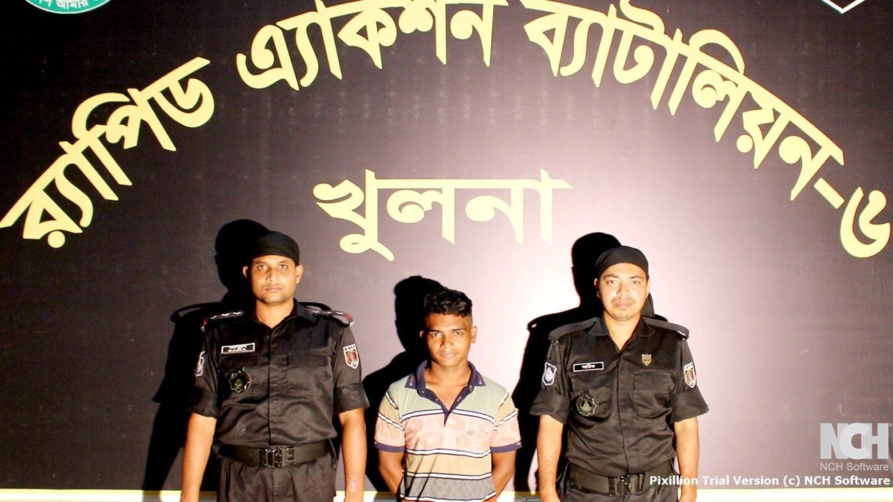 হত্যা মামলার আসামি বাগেরহাটে চাঞ্চল্যকর হত্যা মামলার আসামি র‌্যাবের হাতে গ্রেপ্তার